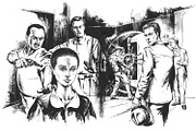 INK. 40 Photoshop Brushes for Inking, a Brush Add-On by Eldar Zakirov's (Thumbnail 8 of 13)