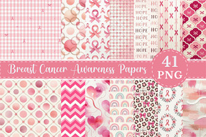 Breast Cancer Awareness Digital, a Pattern Graphic by fashionaddict