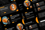 Artificial Intelligence Landing Page, an UI Kit Template by ENATIVE (Thumbnail 3 of 4)