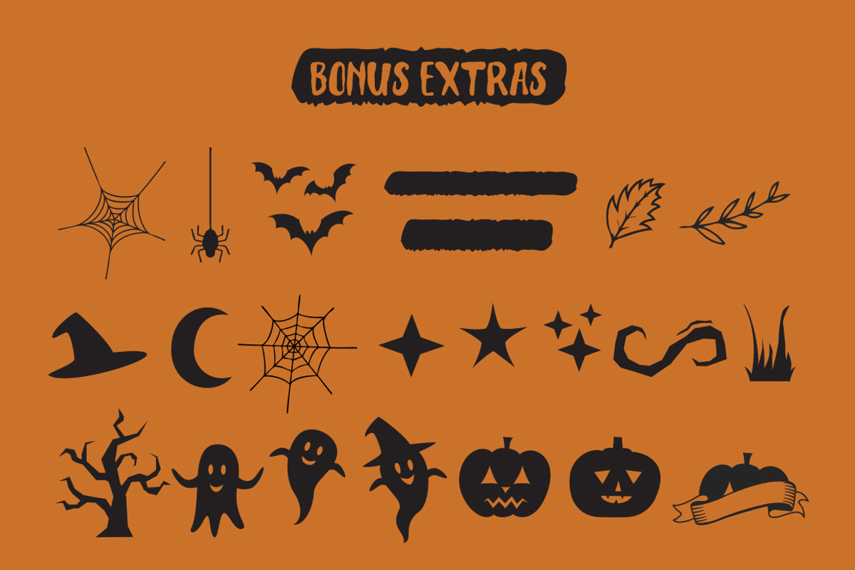 Jester Scream | a halloween font, a Handwritten Font by Beautypes (Photo 6 of 7)