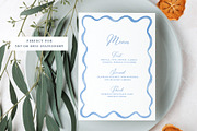 Watercolor Squiggle Wavy Frame, a Decorative Illustration by Lavender And Sea (Thumbnail 2 of 6)