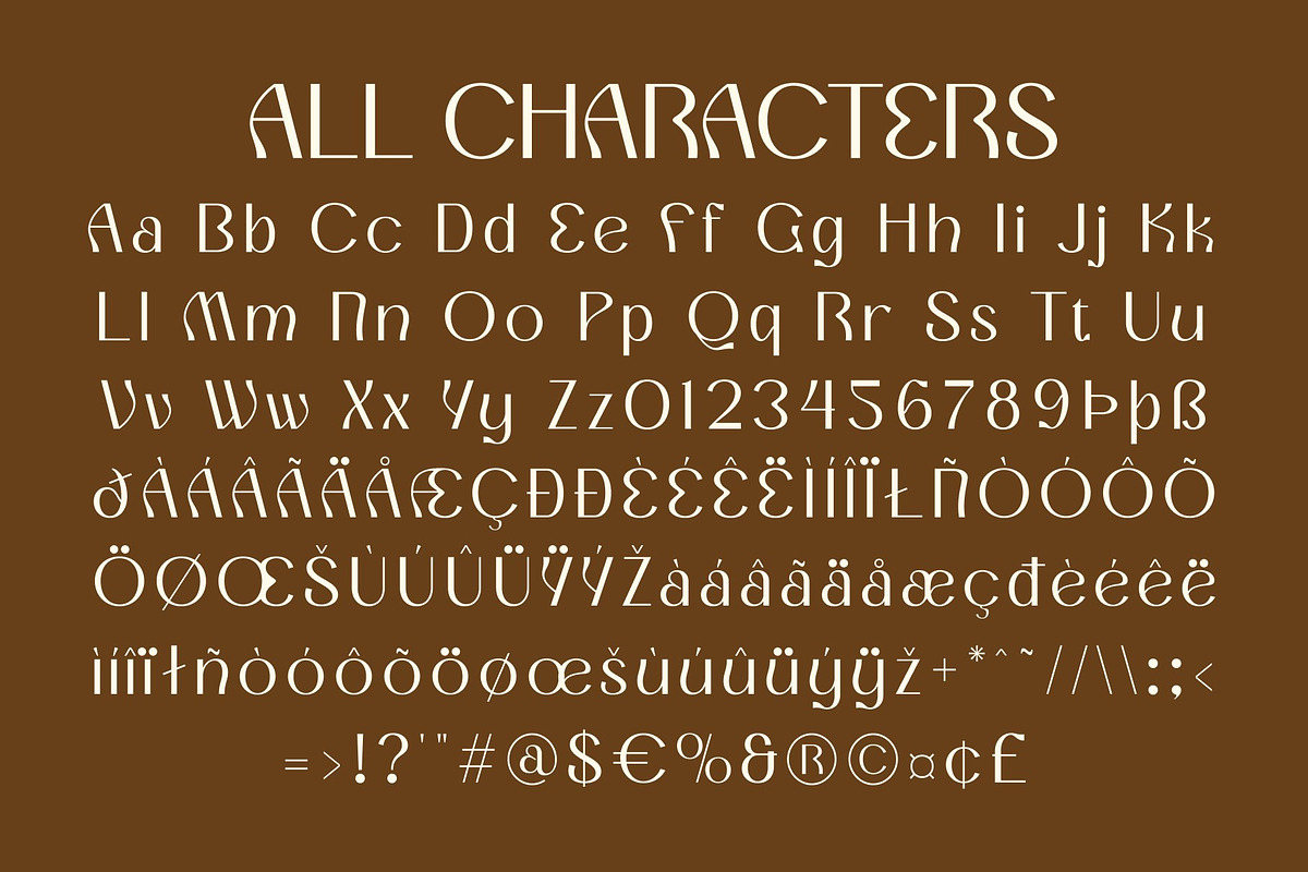 CS Meryl – Stylish Font, a Sans Serif Font by Craft Supply Co. (Photo 8 of 8)