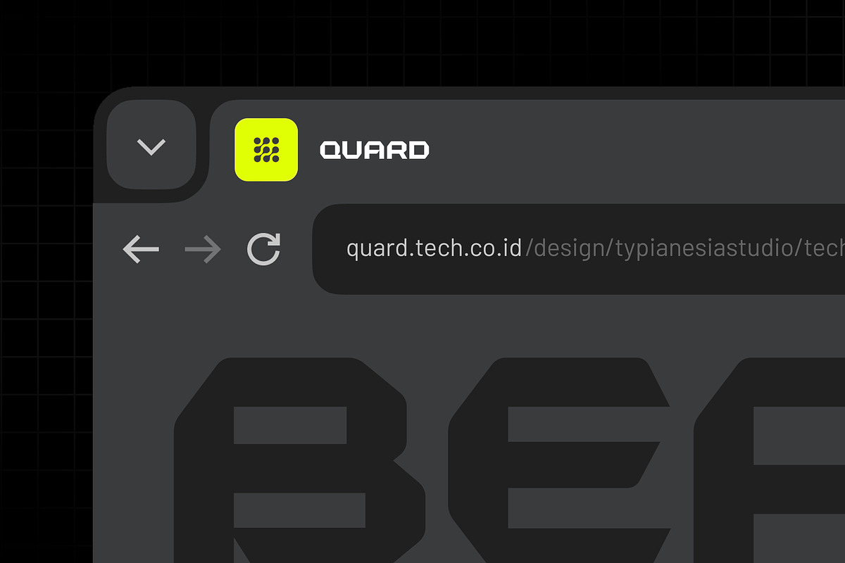 Bitmark - Modern Futuristic Tech, a Sans Serif Font by Typia Nesia