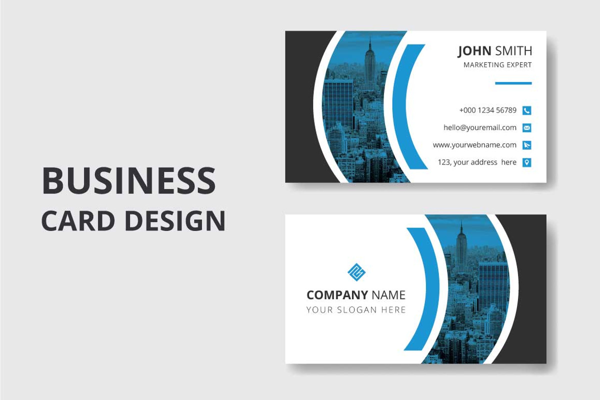 Modern Business Card Design Template, a Business Card Template by Pixel Pro (Photo 1 of 5)