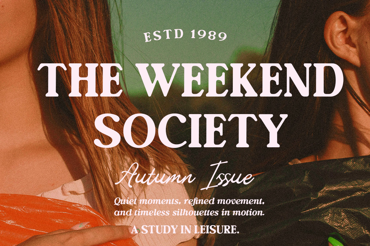 Editorial Collection Font Duo, a Script Font by Letter Fresh (Photo 8 of 10)