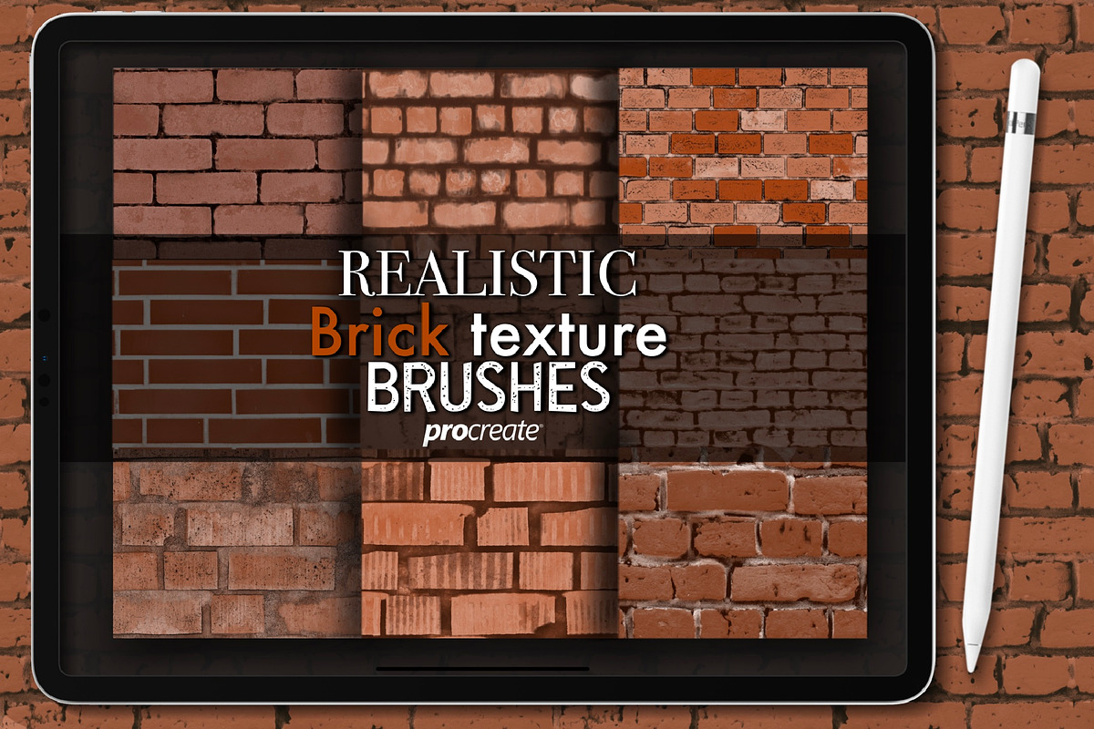 Procreate texture bundle, a Brush Add-On by PDknyStudio