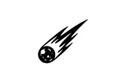 Fire Meteor Comet Silhouette Bundle, an Illustration by Designs_River (Thumbnail 16 of 51)