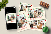 Christmas Photocard + Social Media, a Card Template by Guuver (Thumbnail 1 of 4)