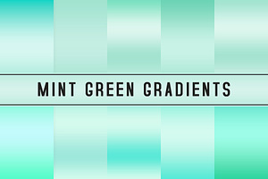 Mint Green Gradients