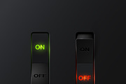 4 realistic vector switches On/OFF, a Templates & Theme by Seby ...