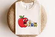 Funny Back to School Apple Pencil, an Object Illustration by CraftArtStudio (Thumbnail 4 of 4)