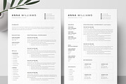 Resume Template Pack | Word, Pages, a Resume Template by DemeDesign (Thumbnail 2 of 6)