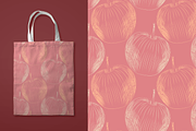 9 apple patterns, a Pattern Graphic by ОльгаМороз (Thumbnail 5 of 5)