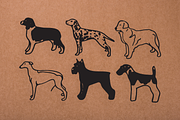 Vintage Dog Doodles Mega Bundle, an Illustration by duka (Thumbnail 13 of 19)