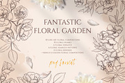 FANTASTIC FLORAL GARDEN collection, a Texture Illustration by Yuliia Lashevska (Thumbnail 1 of 8)