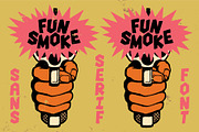 Fun Smoke | Wild West Kinda Font, a Sans Serif Font by HeyAidan (Thumbnail 6 of 6)