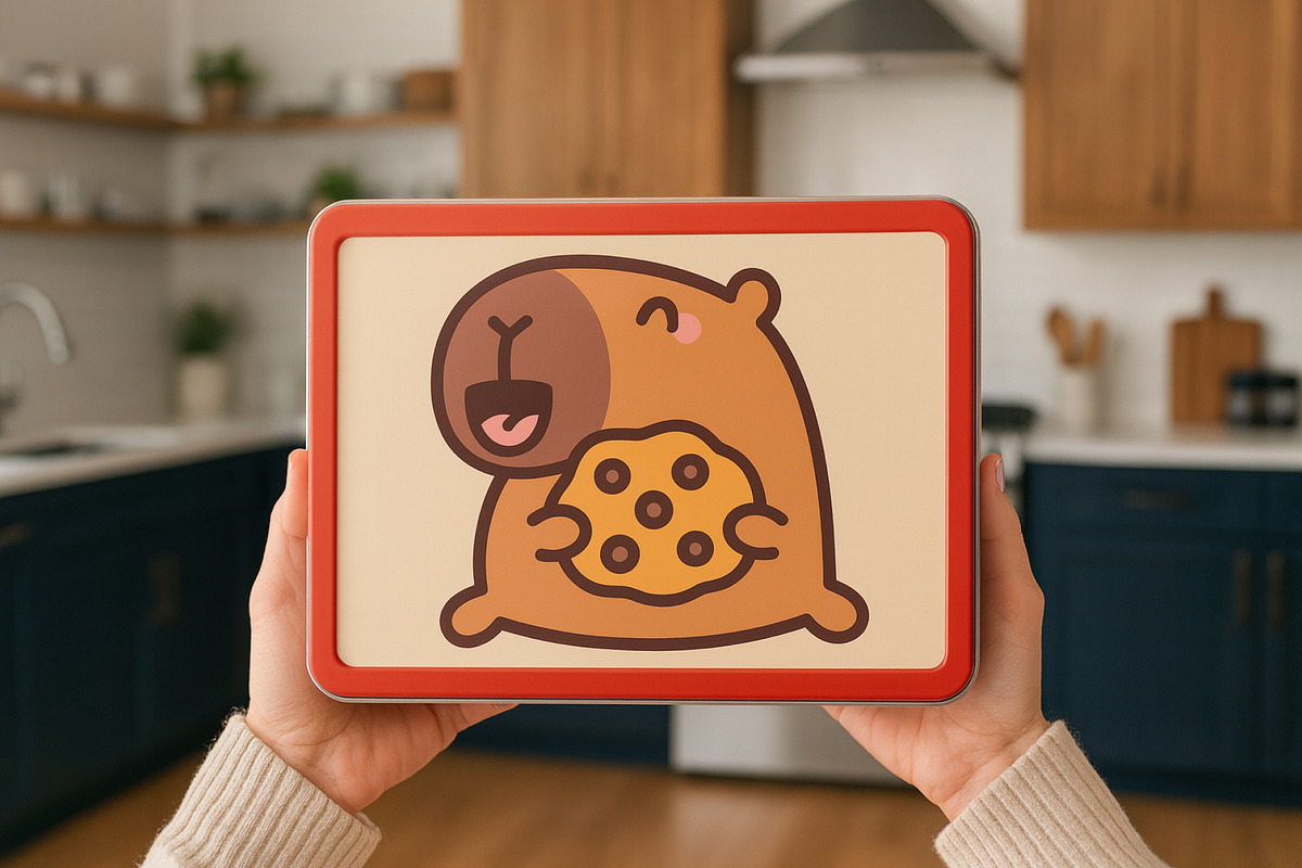 Capybara Baking Clipart Set, an Animal Illustration by Palau (Photo 6 of 10)