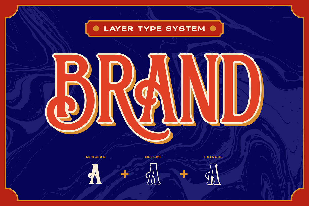 The Barstain, a Serif Font by Burntilldead (Photo 7 of 13)