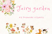 Fairy garden clipart, an Illustration by heyiamalice (Thumbnail 5 of 12)