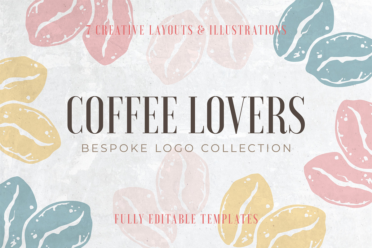 Coffee Lovers Bespoke Logo Bundle, a Branding & Logo Template by Pigment Café (Photo 1 of 6)