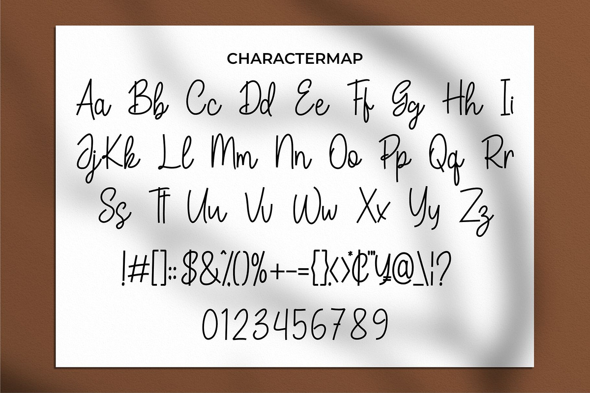 Wollande Apholan || Script Font, a Script Font by Idea Studio (Photo 5 of 5)