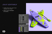 SUP Board Mockup Set, an Advertising Mockup by ForgeDesign (Thumbnail 3 of 6)