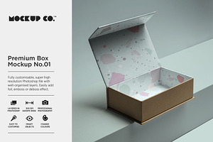 Premium Box Mockup No.01