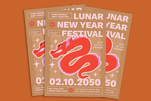 Chinese New Year Fest Flyer