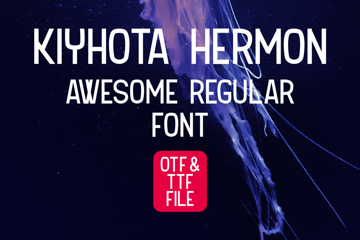 Kiyhota Hermon Font, a Serif Font by albert_kalingga (Photo 2 of 5)