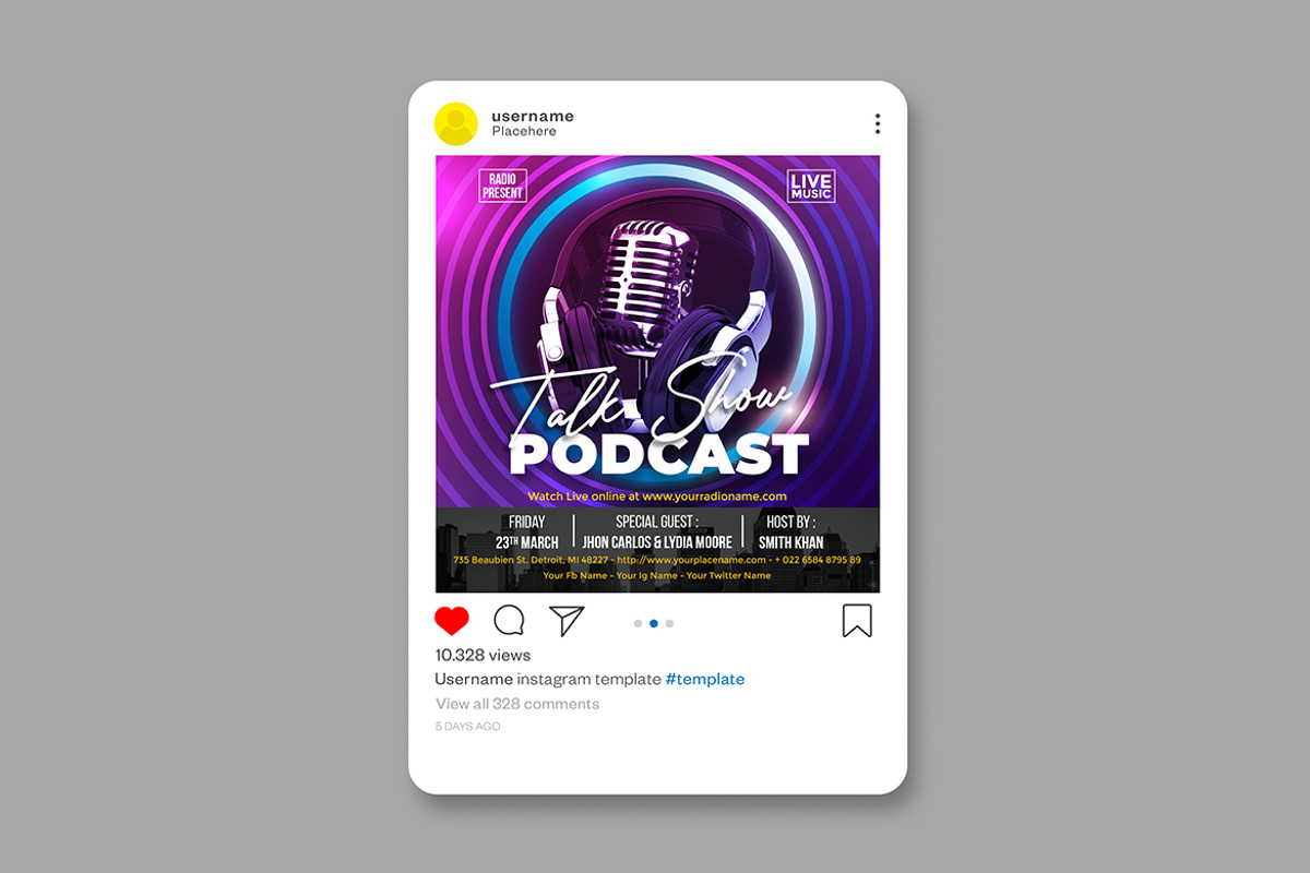 Talk show, a Flyer Template by imadeDesign (Photo 3 of 3)