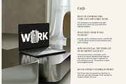 Modern Showit Template for creatives, a Landing Page Template by Row Creative (Thumbnail 9 of 10)
