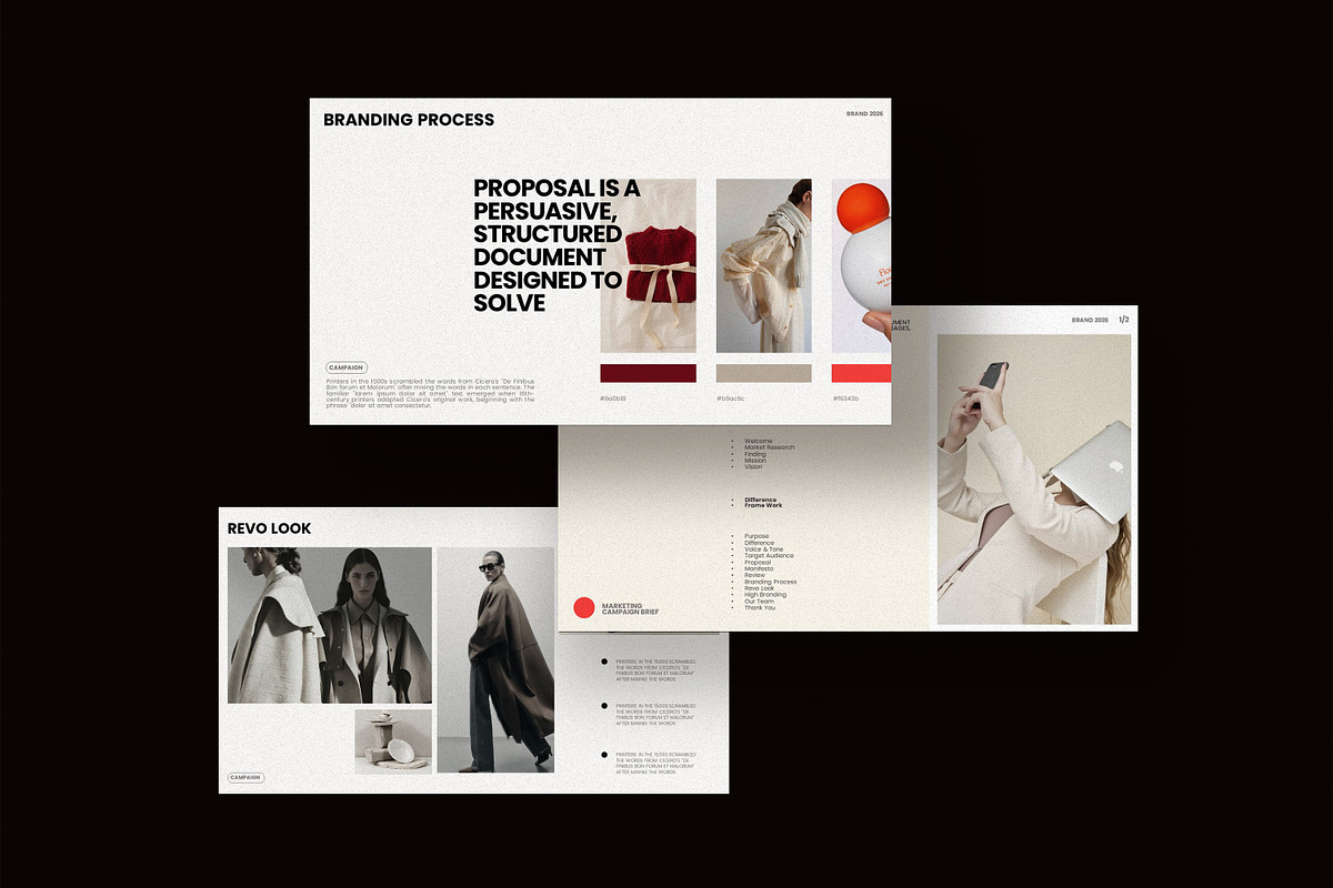 Revo | Brand Proposal, a Presentation Template by Studio Industry (Photo 8 of 12)