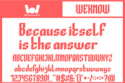 Logic Machine font, a Font by weknow (Thumbnail 2 of 8)