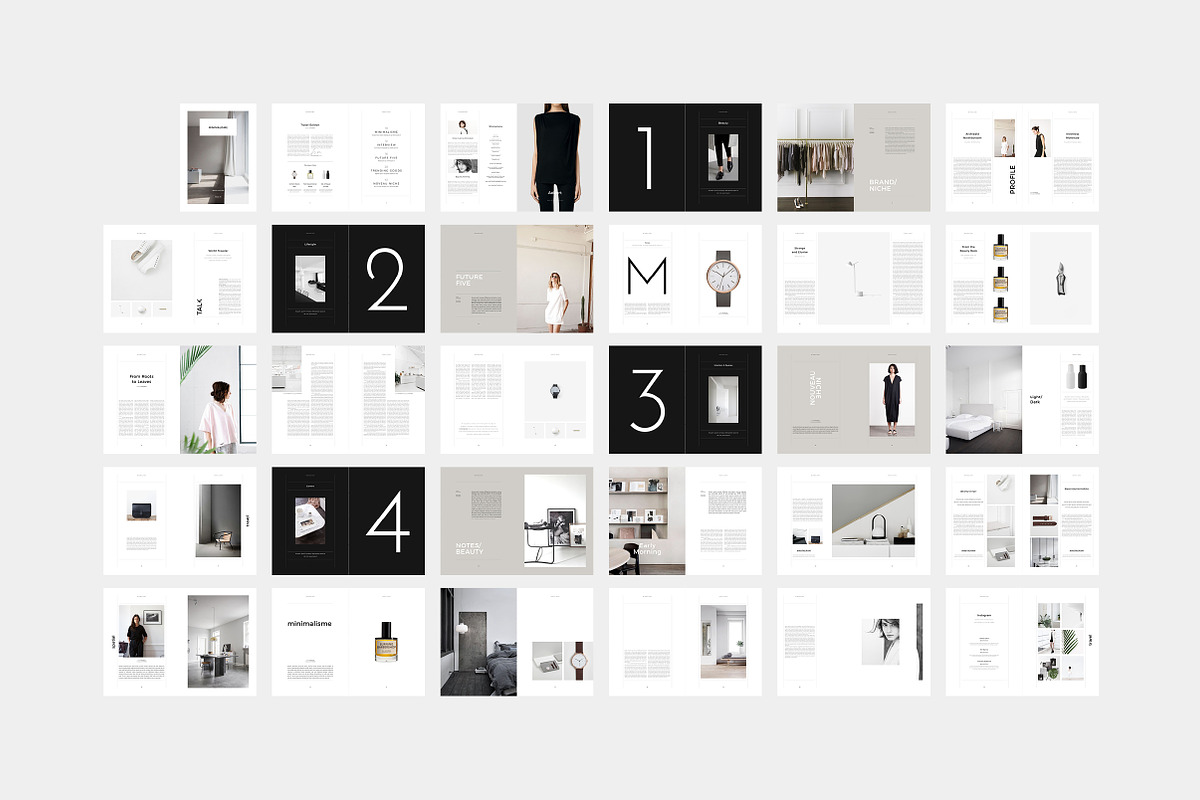 Magazine Minimalisme, a Magazine Template by T E M P L Y (Photo 8 of 8)