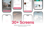 Hostella - Hotel Booking App UI Kit, an UI Kit Template by restiyathena (Thumbnail 4 of 6)