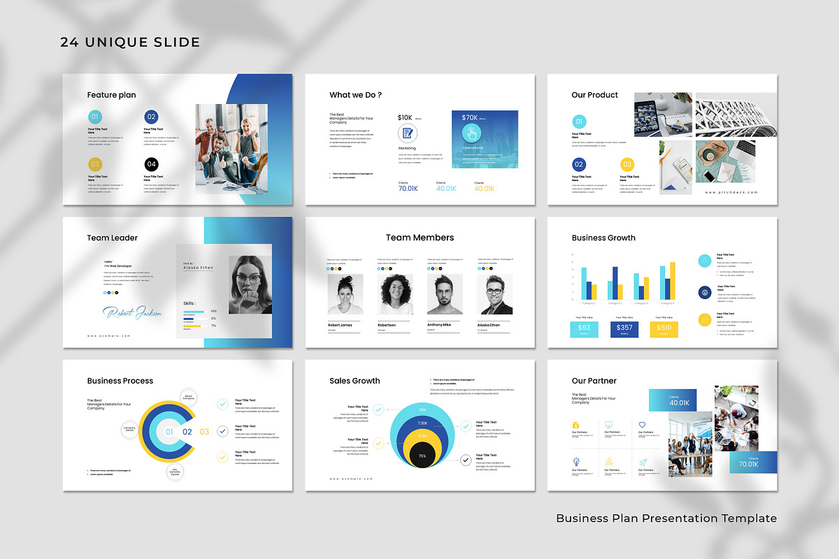 Digital Business Plan Presentation T, a Presentation Template by Creative-Work (Photo 6 of 8)