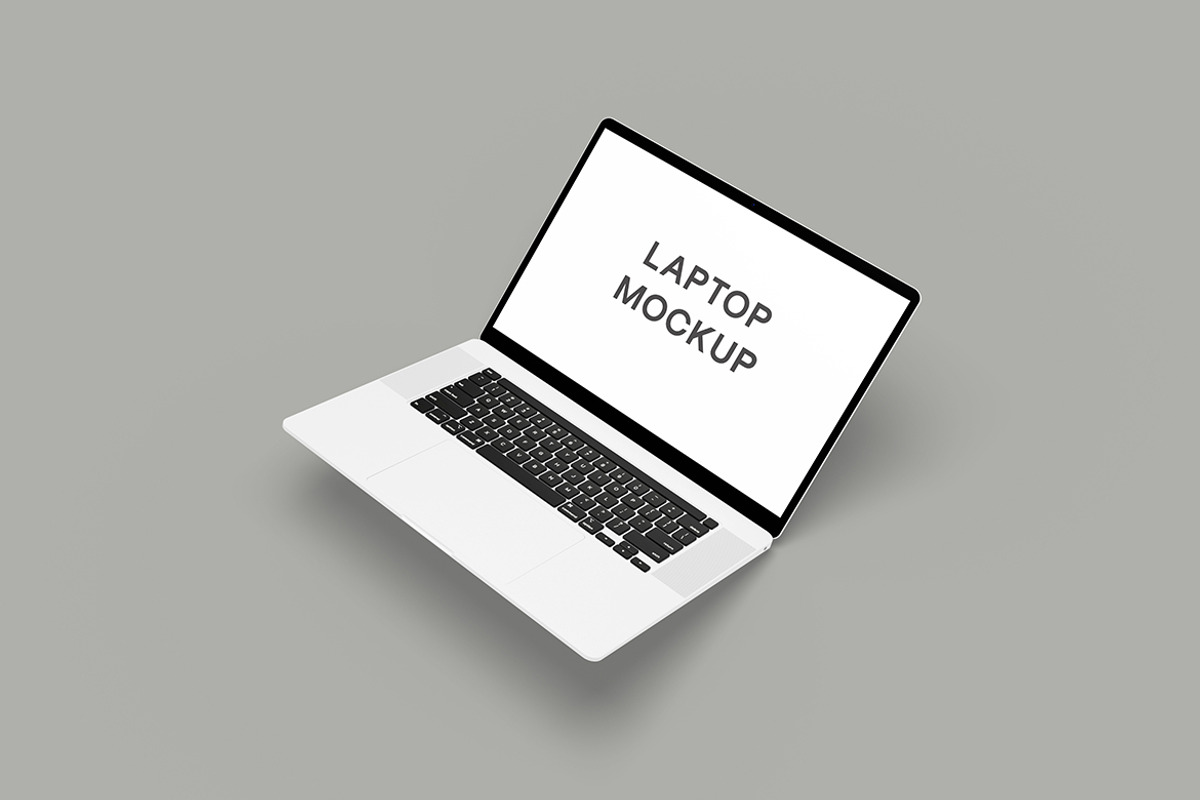 Laptop Mockup, a Wearable Device Mockup by Alhaytar (Photo 3 of 5)