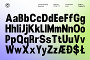 Demine – Condensed Bold Sans Serif, a Sans Serif Font by Craft Supply Co. (Thumbnail 8 of 8)