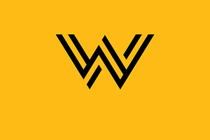 W Logo Design and template. Creative, a Branding & Logo Template by T.Vooka