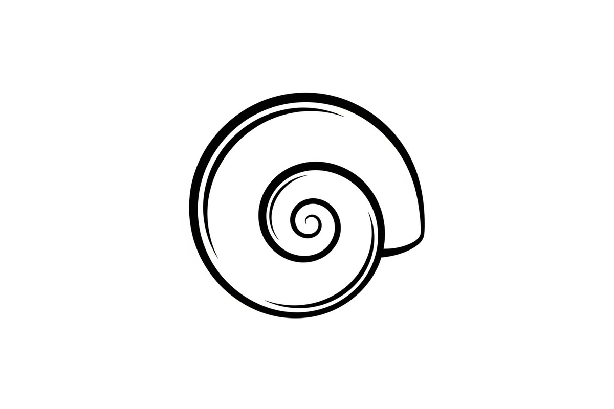 Spiral Seashell SVG Bundle, an Illustration by Gaye Art (Photo 25 of 31)