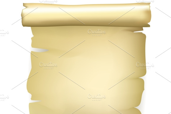 Ancient Paper Scroll