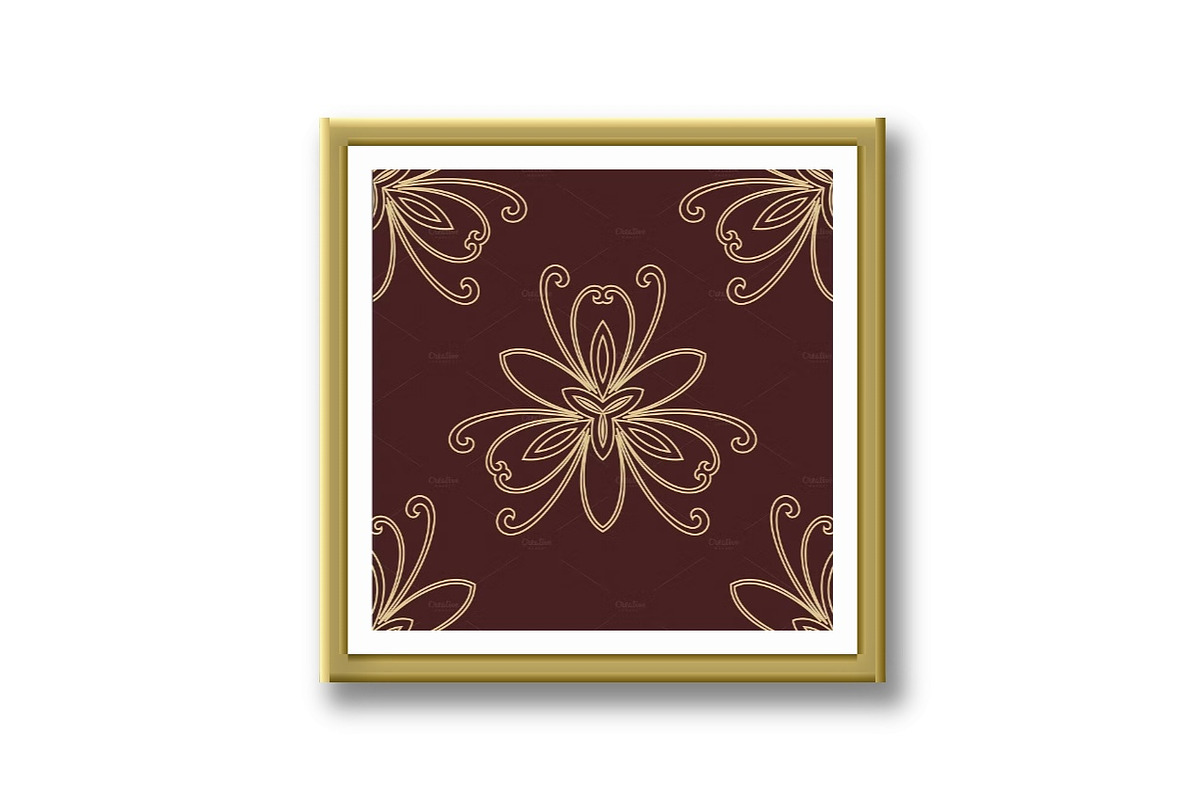 Floral Seamless Vector Pattern, a Pattern Graphic by FineArtStudio (Photo 2 of 3)