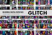 Big Bundle Glitch Psychedelic., a Texture Illustration by KENO Mascots (Thumbnail 1 of 11)