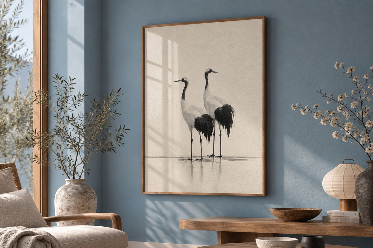 Zen Japanese Wall Art Prints, a Decorative Illustration by Selenique Studio (Photo 7 of 12)