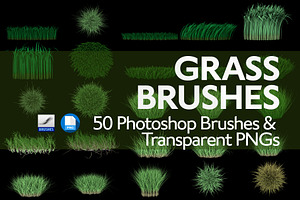 Grass Brushes for PS and PNGs