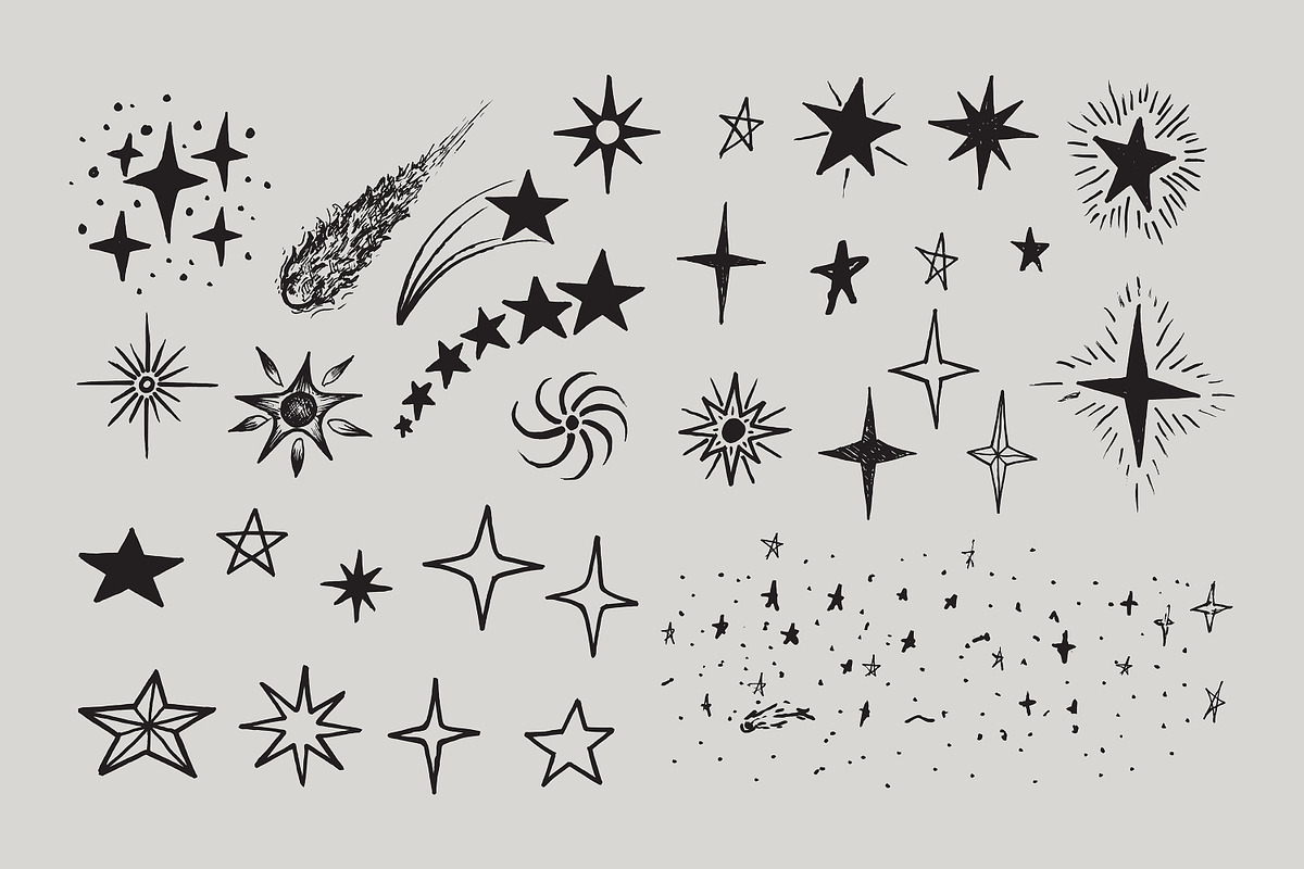 Mountain Forest Hand-drawn Elements, an Illustration by Artolabs (Photo 10 of 10)