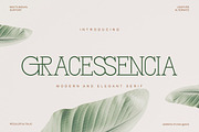 Gracessencia - Modern Elegant Luxury, a Serif Font by Qweera Studio (Thumbnail 1 of 13)