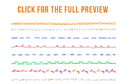 18 Watercolor Doodle Lines Set 1, an Illustration by The Digital Download Shop (Thumbnail 3 of 3)