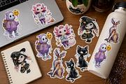 Pastel Halloween Clipart - 33 PNG, an Animal Illustration by InkyQueenArt (Thumbnail 3 of 8)
