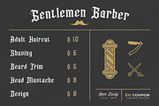Dutch Brigade - Modern Blackletter, a Blackletter Font by Typefactoryco (Thumbnail 8 of 9)